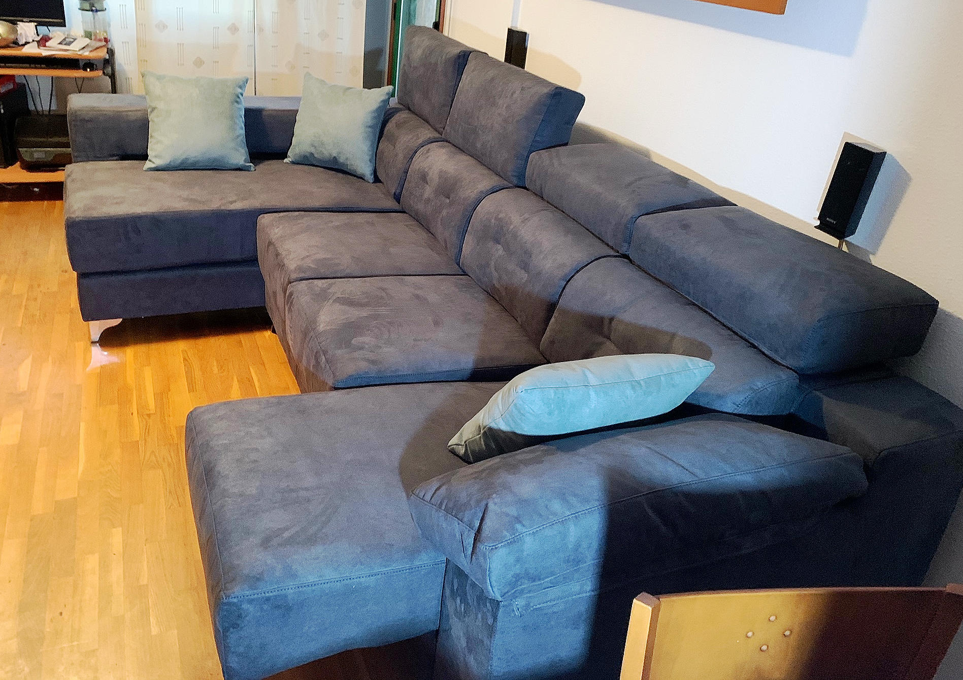 Chaiselongue Abatible 0 Con Puffos - Imagen 1